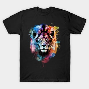 colorful lion T-Shirt